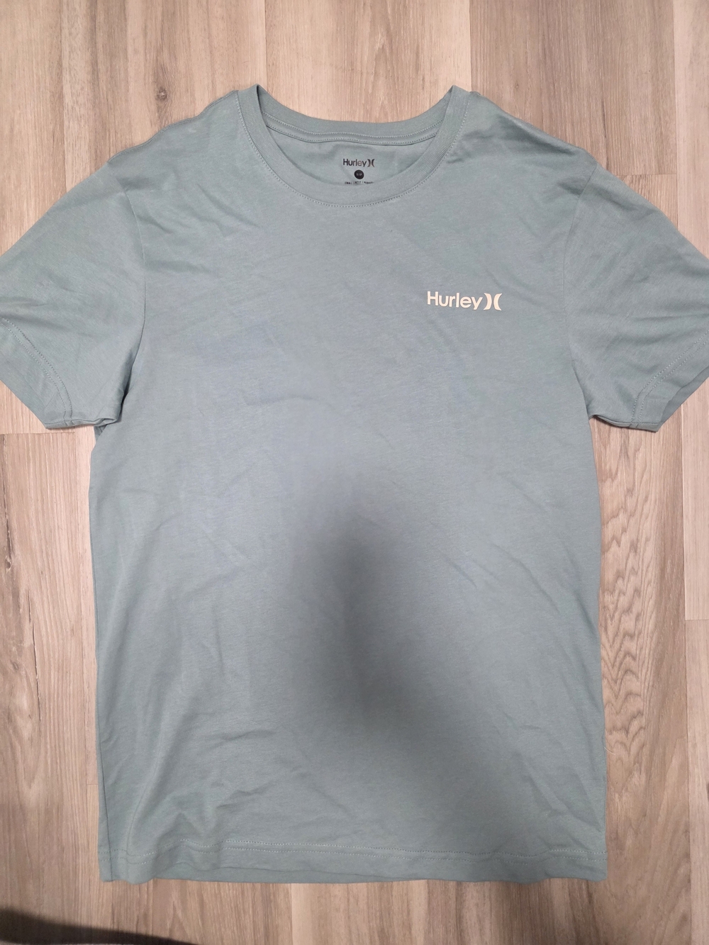 Hurley Short-Sleeve Crew T-Shirt in Seafoam Green